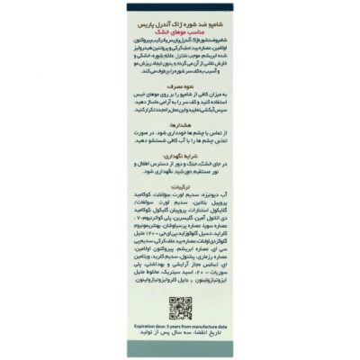 شامپو ضد شوره ایکا انرژی موی خشک - Image 2