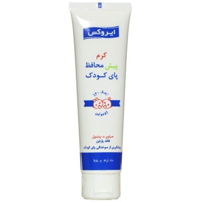 سوختگی کودکان - کرم محافظ پای بچه ایروکس حاوی زینک 20 درصد