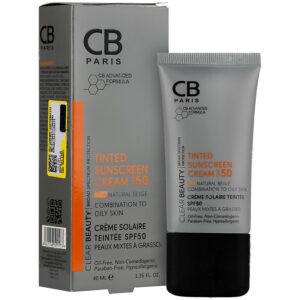 - کرم ضد آفتاب پوست مختلط تا چرب SPF50 (بژ طبیعی)
