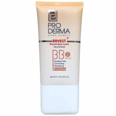 - کرم پوشاننده ب ب وست SPF 40 (بژ طبیعی (N20))