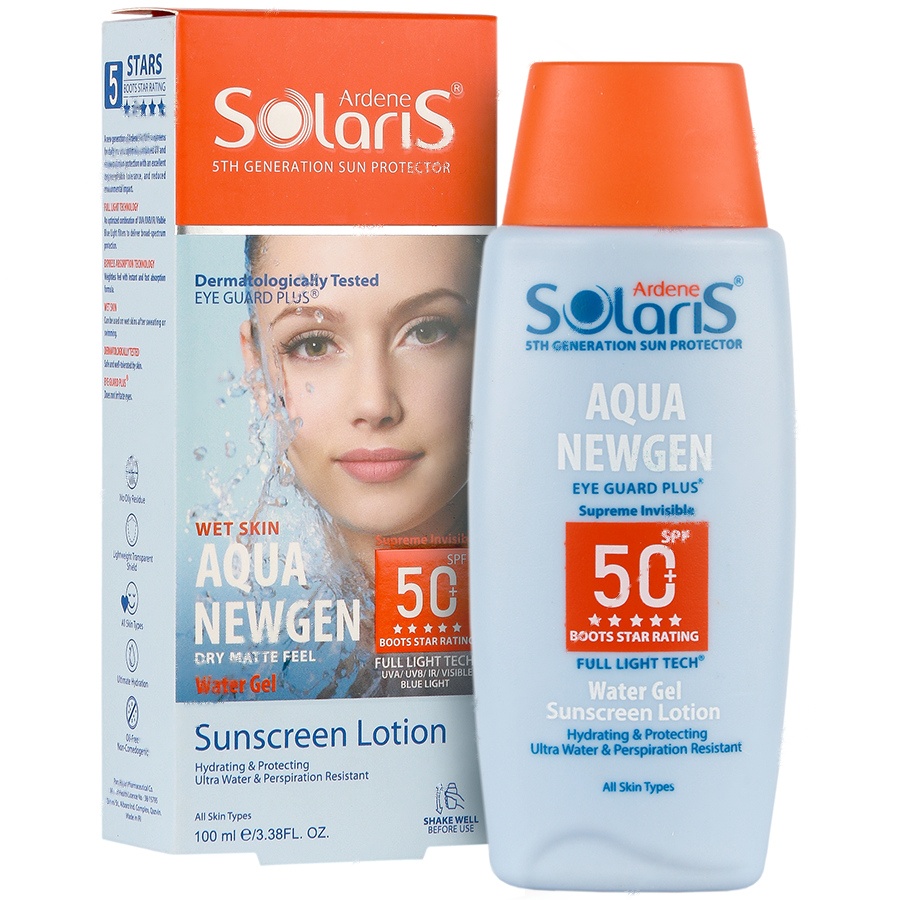 لوسیون آبی ضد آفتاب آکوا نیوژن SPF50 ضد آفتاب انواع پوست - لوسیون آبی ضد آفتاب آکوا نیوژن SPF50