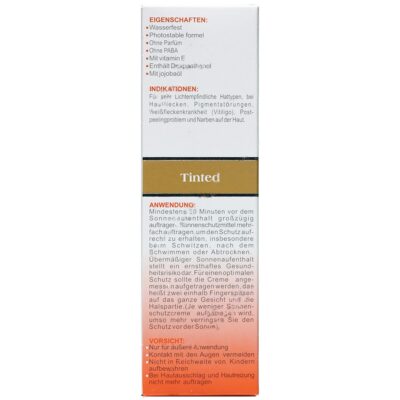 کرم ضد آفتاب رنگی SPF60 مناسب پوست نرمال و خشک - Image 2
