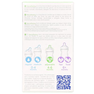 شیشه شیر نچرال فیلینگ جریان قابل تنظیم از 4 ماهگی به بعد - Image 2