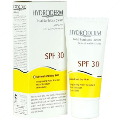 ضد آفتاب پوست خشک - کرم ضد آفتاب توتال هیدرودرم SPF30