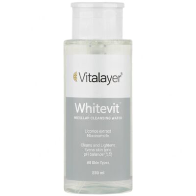 روشن کننده و ضد لک - محلول پاک کننده آرایش وایت ویت