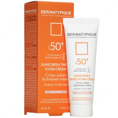 - کرم ضدآفتاب هیدرا SPF50 (رز بژ)