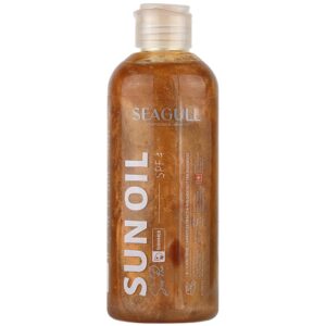 برنزه کننده - روغن برنزه کننده و ویتامینه اکلیلی SPF4