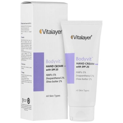 مرطوب کننده دست و ناخن - کرم مرطوب کننده دست بادی ویت SPF25