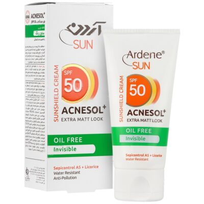 - کرم ضد آفتاب آکنه سل پلاس SPF50 (بی رنگ)
