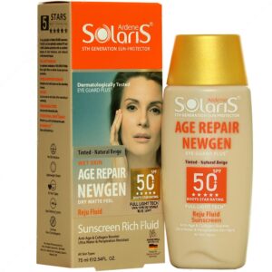 - فلوئید ضد آفتاب ایج ریپیر نیوژن SPF50 (بژ طبیعی)