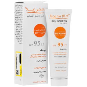 - کرم ضد آفتاب SPF95 (بی رنگ)