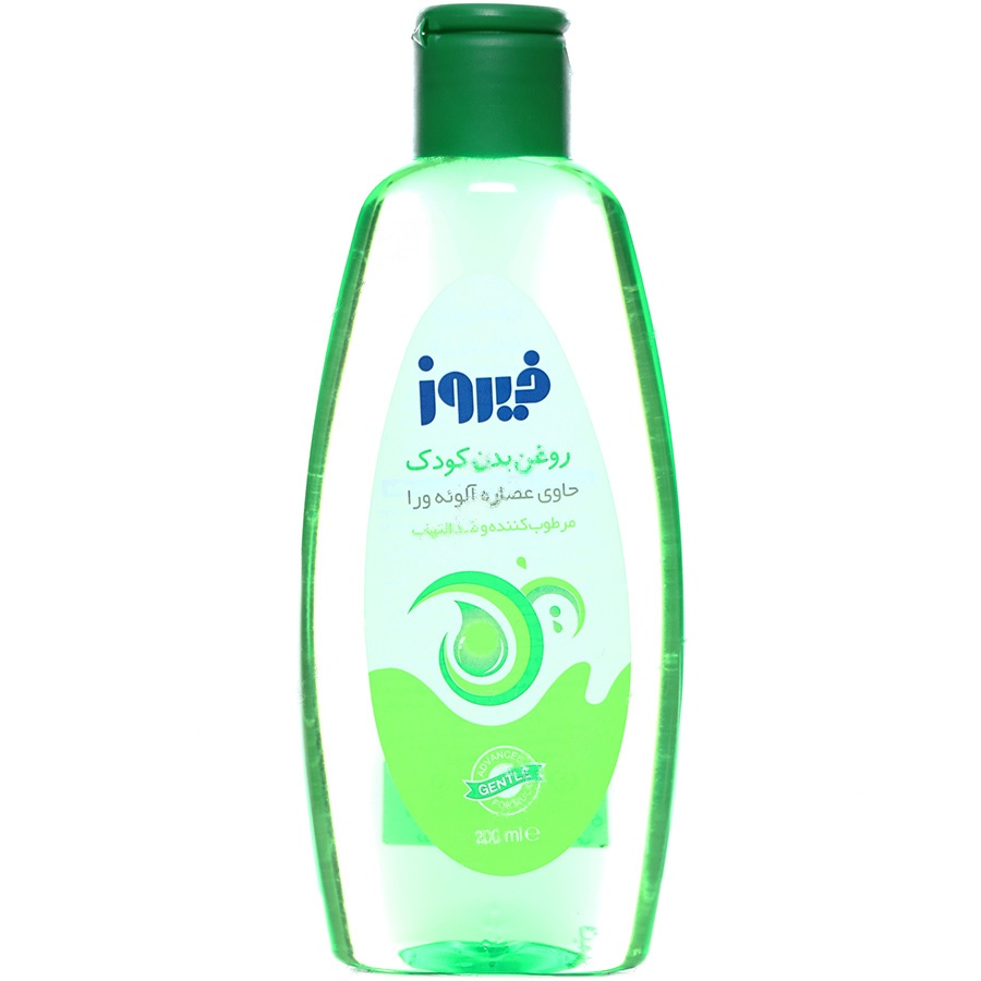 روغن بدن کودک حاوی عصاره آلوئهورا 200 میلی لیتر مرطوب کننده پوست کودک - روغن بدن کودک حاوی عصاره آلوئهورا 200 میلی لیتر
