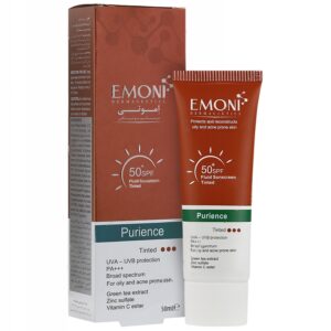 - کرم ضد آفتاب فلوئید پیورینس SPF50 (رنگی)