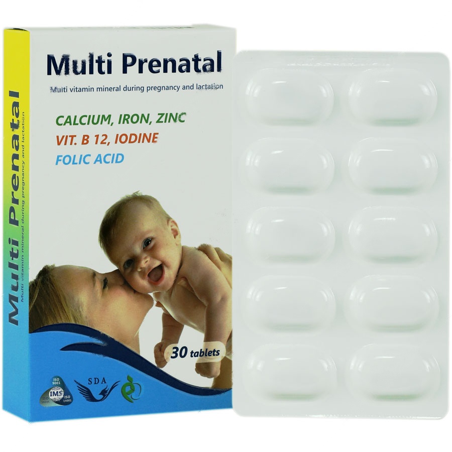 مولتی پریناتال سیمرغ داروی عطار (30 عددی) - مولتی پریناتال سیمرغ داروی عطار (30 عددی)