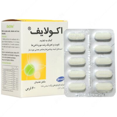 مکمل پوست مو و ناخن - اکولایف