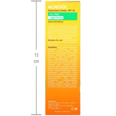کرم ضد آفتاب فاقد چربی آکنه سل SPF30 - Image 4