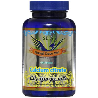 کلسیم - کلسیم سیترات 100 عددی