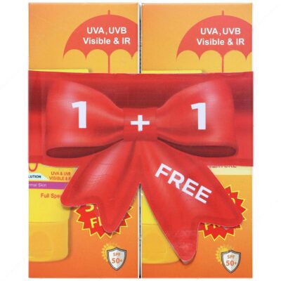 ضد آفتاب سانسل پوست خشک و نرمال +SPF50 بژ روشن T1 - Image 2