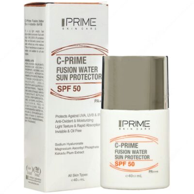 - فلوئید ضد آفتاب ویتامین سی پرایم SPF50 (بی رنگ)