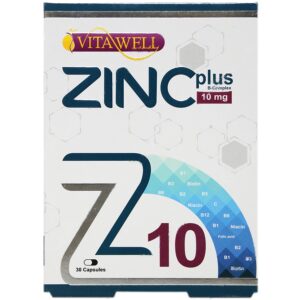 زینک - زینک پلاس 10 میلی گرمی ویتاول 30 عددی