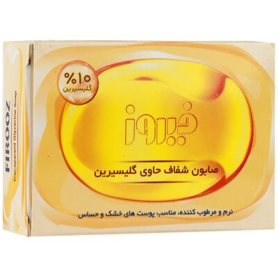 پاک کننده پوست خشک - صابون شفاف حاوی گلیسیرین