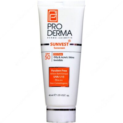 - ضد آفتاب فاقد چربی پوست چرب SPF50 سان وست (بی رنگ)