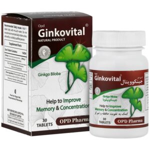 تقویت حافظه و تمرکز - جینکوویتال