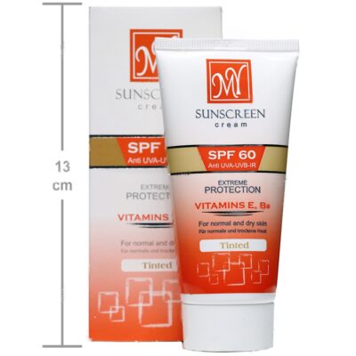 کرم ضد آفتاب رنگی SPF60 مناسب پوست نرمال و خشک - Image 4