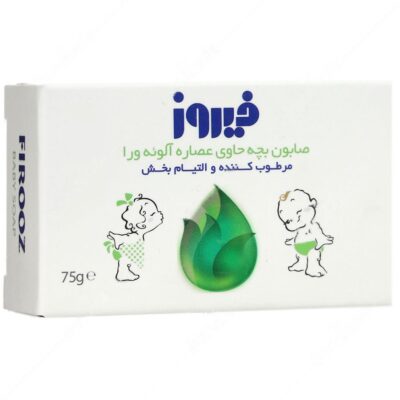 پاک کننده پوست کودک - صابون بچه حاوی عصاره آلوئه ورا