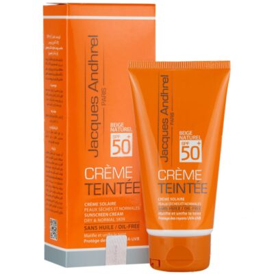 - کرم ضد آفتاب پوست خشک و معمولی SPF50 (بژ طبیعی)