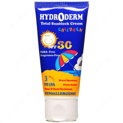 ضد آفتاب کودکان - کرم ضد آفتاب کودکان SPF30 هیدرودرم