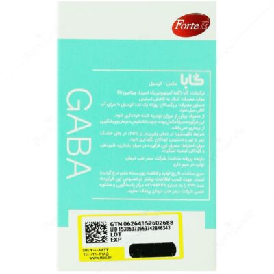 کپسول گابا 500 میلی گرم - Image 2