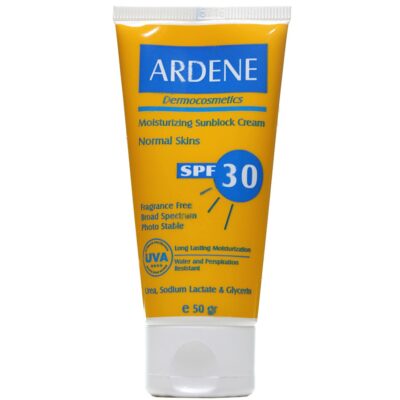 ضد آفتاب پوست مختلط و معمولی - کرم ضد آفتاب مرطوب کننده SPF30 آردن
