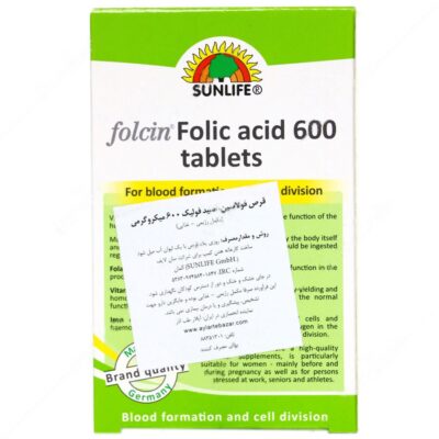 فولسین فولیک اسید 600 - Image 2
