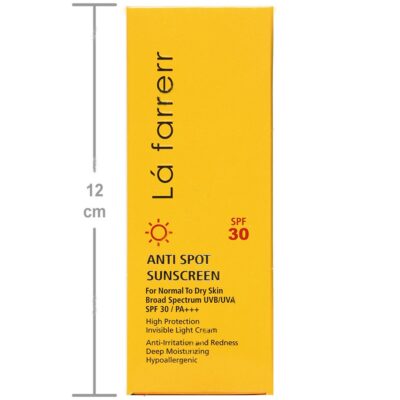 کرم ضد آفتاب و ضدلک بی رنگ پوست های خشک و معمولی SPF30 - Image 4