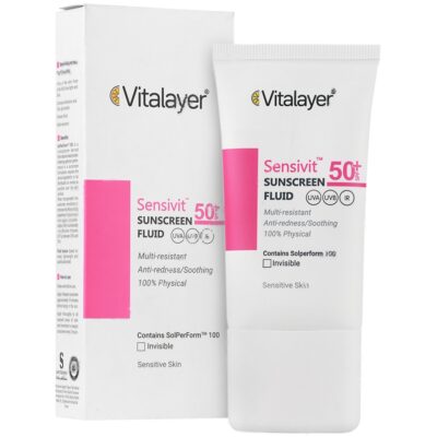ضد آفتاب پوست حساس - فلوئید ضد آفتاب سنسی ویت SPF50