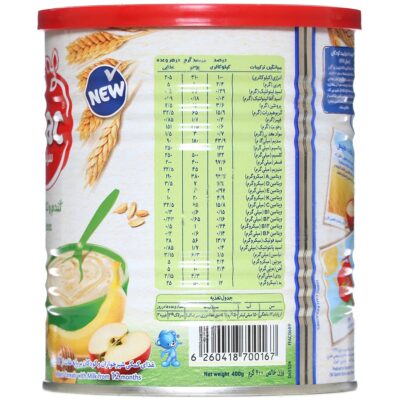 سرلاک گندم و تکه های میوه با عسل به همراه شیر - Image 2