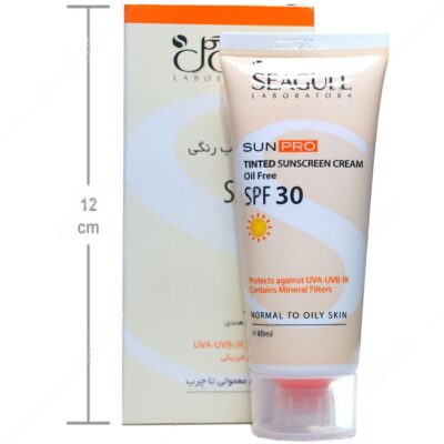 کرم ضد آفتاب رنگی SPF30 حاوی فیلترهای فیزیکی - Image 4