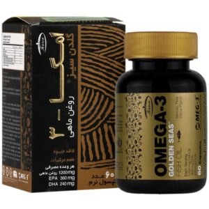 - امگا 3 روغن ماهی گلدن سیز (60 عددی)