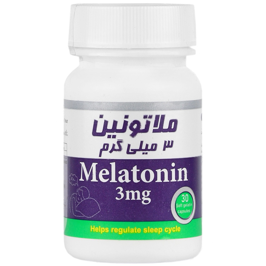 ملاتونین 3 میلی گرم 30 عددی تنظیم خواب - ملاتونین 3 میلی گرم 30 عددی
