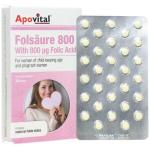 فولیک اسید - اسید فولیک 800 میکرو گرم اپوویتال