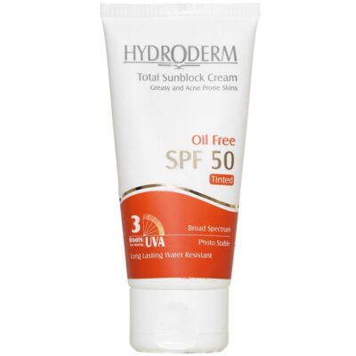 ضد آفتاب پوست چرب - کرم ضد آفتاب فاقد چربی هیدرودرم SPF50