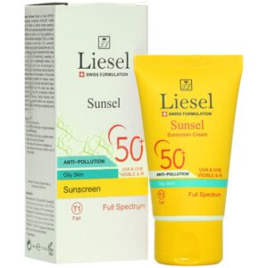 - ضد آفتاب سانسل +SPF50 (بژ خیلی روشن T1)