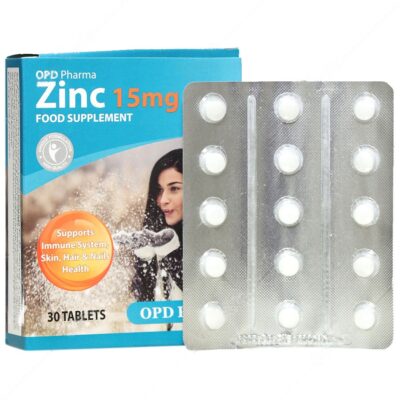 زینک - زینک 15 میلی گرم او پی دی فارما