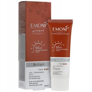 - کرم ضد آفتاب ضد لک برلیانت SPF50 (رنگی)