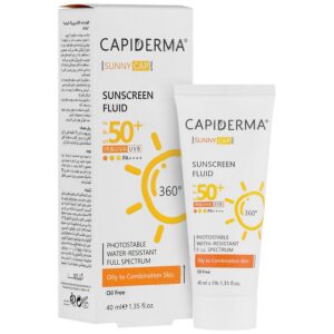 ضد آفتاب پوست چرب - فلوئید ضد آفتاب پوست چرب SPF50 سانی کپ