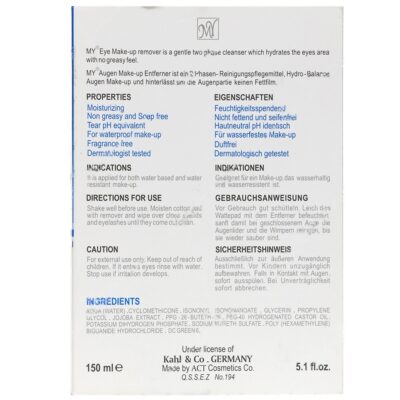 پاک کننده آرایش چشم 150 میلی لیتری - Image 2