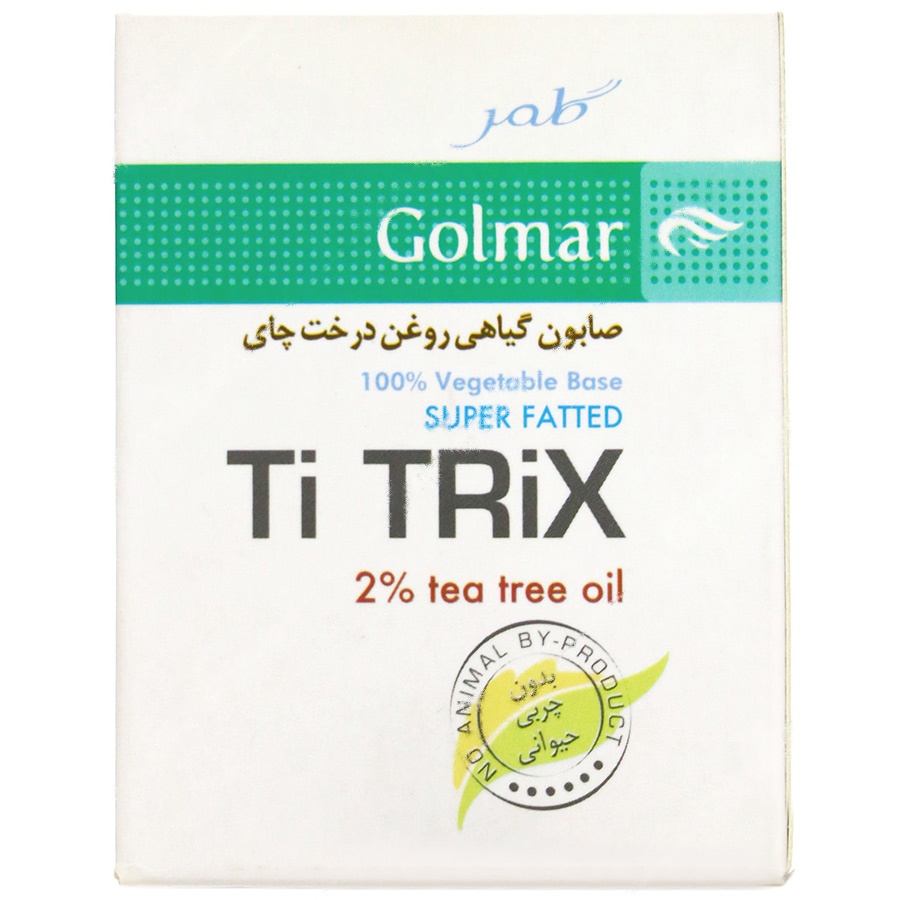 صابون گیاهی روغن درخت چای پاک کننده پوست چرب و آکنه ای - صابون گیاهی روغن درخت چای