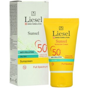 - ضد آفتاب سانسل +SPF50 (بژ متوسط T2 (T2))