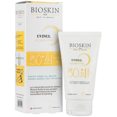 ضد آفتاب انواع پوست - کرم ضد آفتاب بایو اسکین SPF50